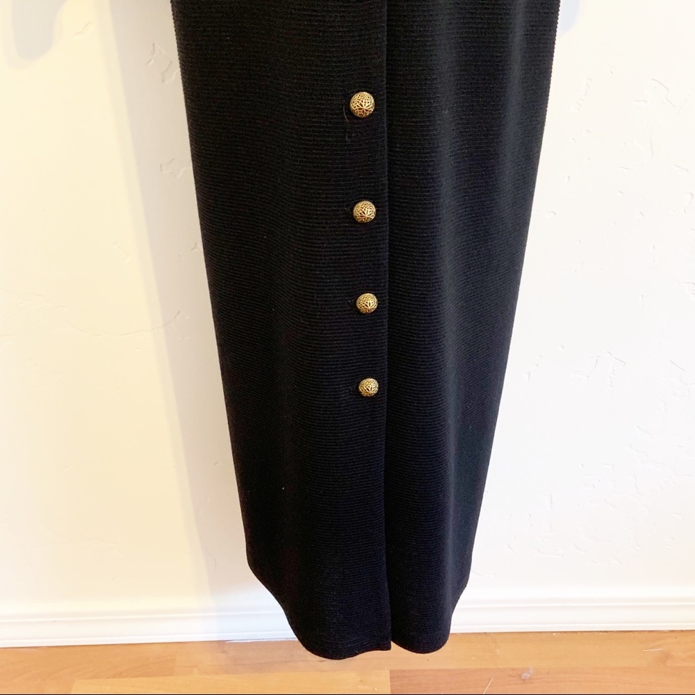 CDC Ribbed Long Sleeve Dress - Picture 8 of 8